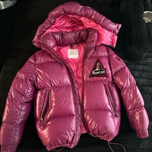 Moncler Pink Puffer Jacket